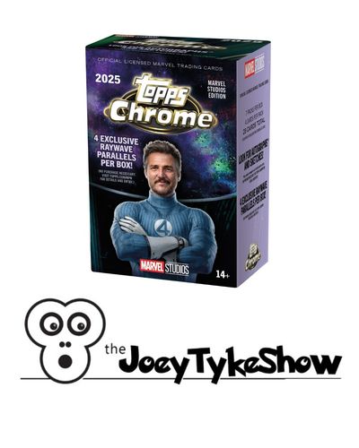 Topps Chrome 2025 Marvel Studios Edition Trading Cards